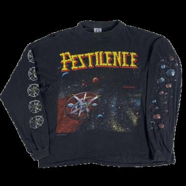 Vintage Pestilence &quot;Spheres&quot; Long Sleeve Shirt