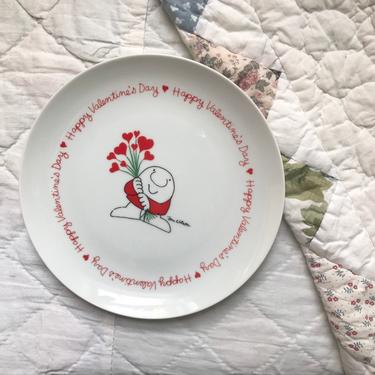 1970's Ziggy Valentine's Day Plate 