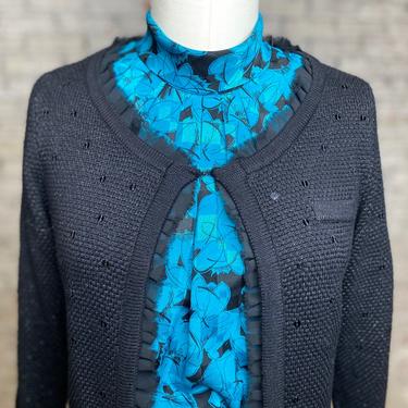 Sequence and Ruffle Cardigan 