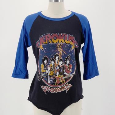 70s KROKUS band T shirt size M / vintage | Ritual Vintage - Little