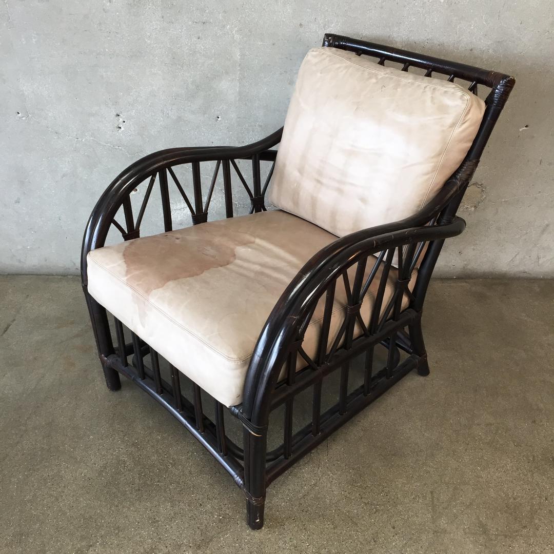 Palecek Rattan Chair | Urban Americana | Long Beach, CA
