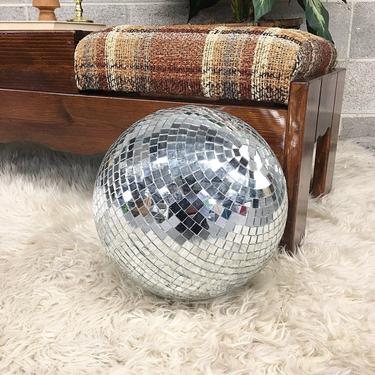 Vintage Disco Ball Retro 1990s Contemporary + 37&amp;quot; Diameter + Mirrored Ball + Party and Ceiling Decor + Backdrop and Prop + Party Supplies 