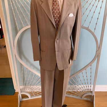 Vintage Men's 1940s Palm Beach Lightweight 2 Piece Suit | Paper