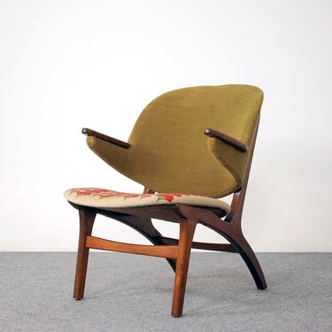 Danish Arm Beech Chair, by Carl Edward Matthes - (320-170) 