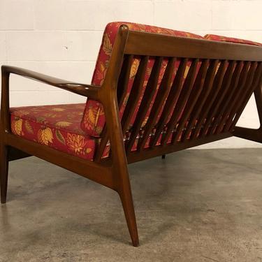 Ib Kofod Larsen For Selig Mid-Century Modern Sofa / Settee ~ A Pair 