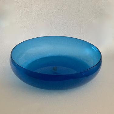 Large Mid Century Acrylic Bowl by Yki Nummi Finland 