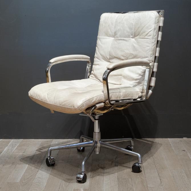 Oviedo leather deals desk chair