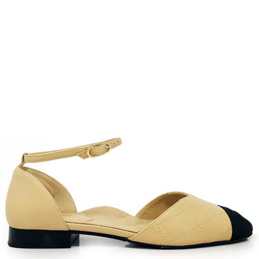Chanel Two-Tone Flats