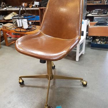 World Market Bi Cast Leather Tyler Chair