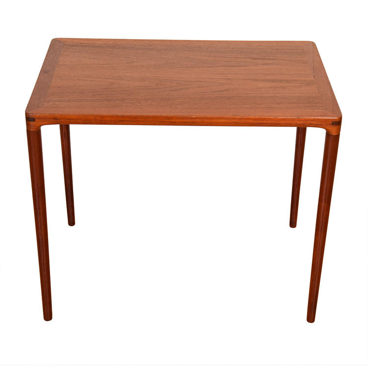 23&#8243; Tall Danish Modern Teak Coffee | Accent Table