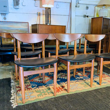 Peter hvidt style danish dining chairs