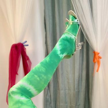 Recycled Slimer Tie Dye Tights 