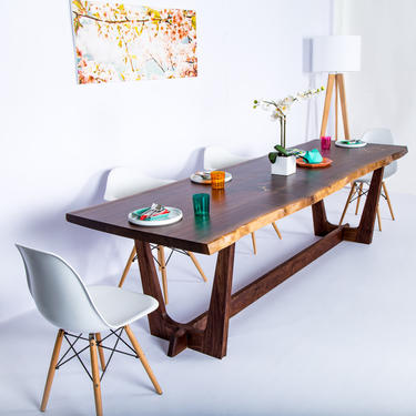 Live Edge Walnut Dining Table &quot;The Prima&quot;  
