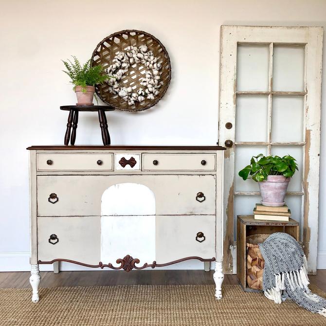 Antique Vanity Dresser Unique Old Furniture By Vintagehipdecor