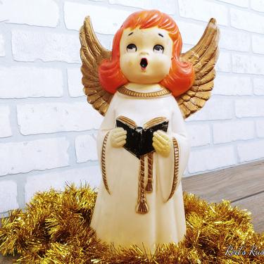 Angel's Feather，B's-LOG，Cool-B　コレクション Plastic Lighted Lidco Inc Blow Mold Caroling Singing | Reds Rusty