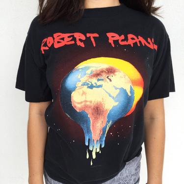 Robert Plant Fate of Nations '93 world tour band tee 