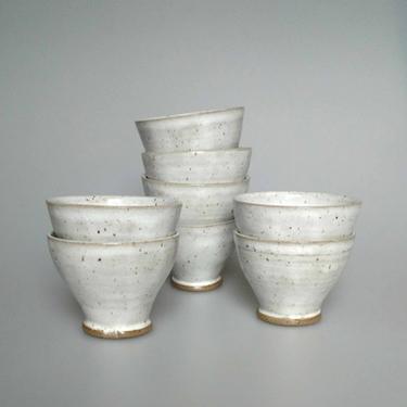 Brown Stoneware Tulip Cup
