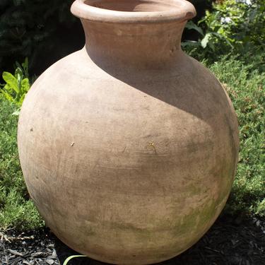 Detroit Garden Works M. Benci Signed Outdoor Ceramic Garden Pot Planter 