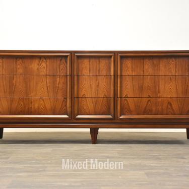 Walnut and Rosewood Dresser by RWAY 