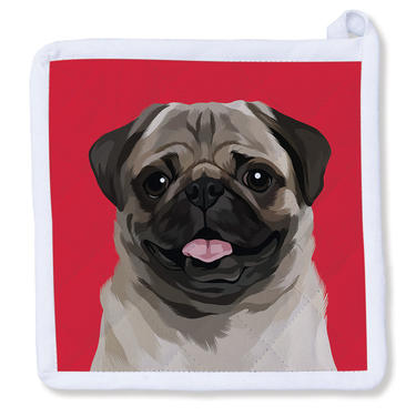 Pug Potholder