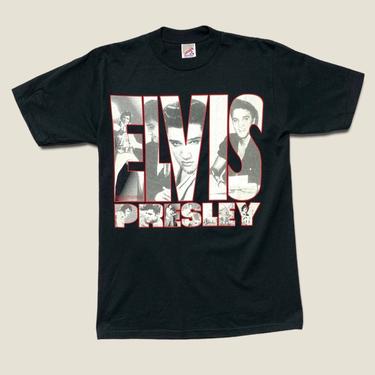 New Old Stock ~ Vintage 1990s ELVIS PRESLEY T-Shirt ~ fits S to M ~ Souvenir Tee ~ Rock N Roll ~ NOS 