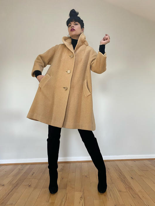 60s shop swing coat