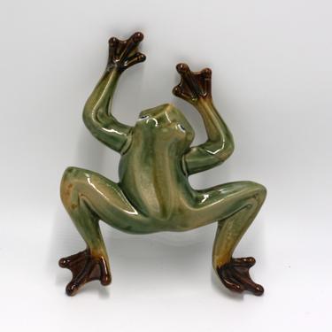 vintage ceramic frog/tree frog 