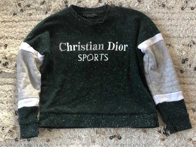 Christian dior hotsell sports jumper