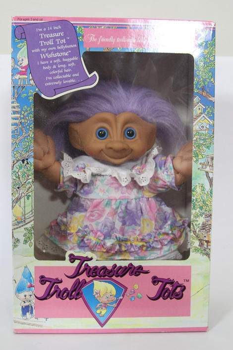 purple treasure troll