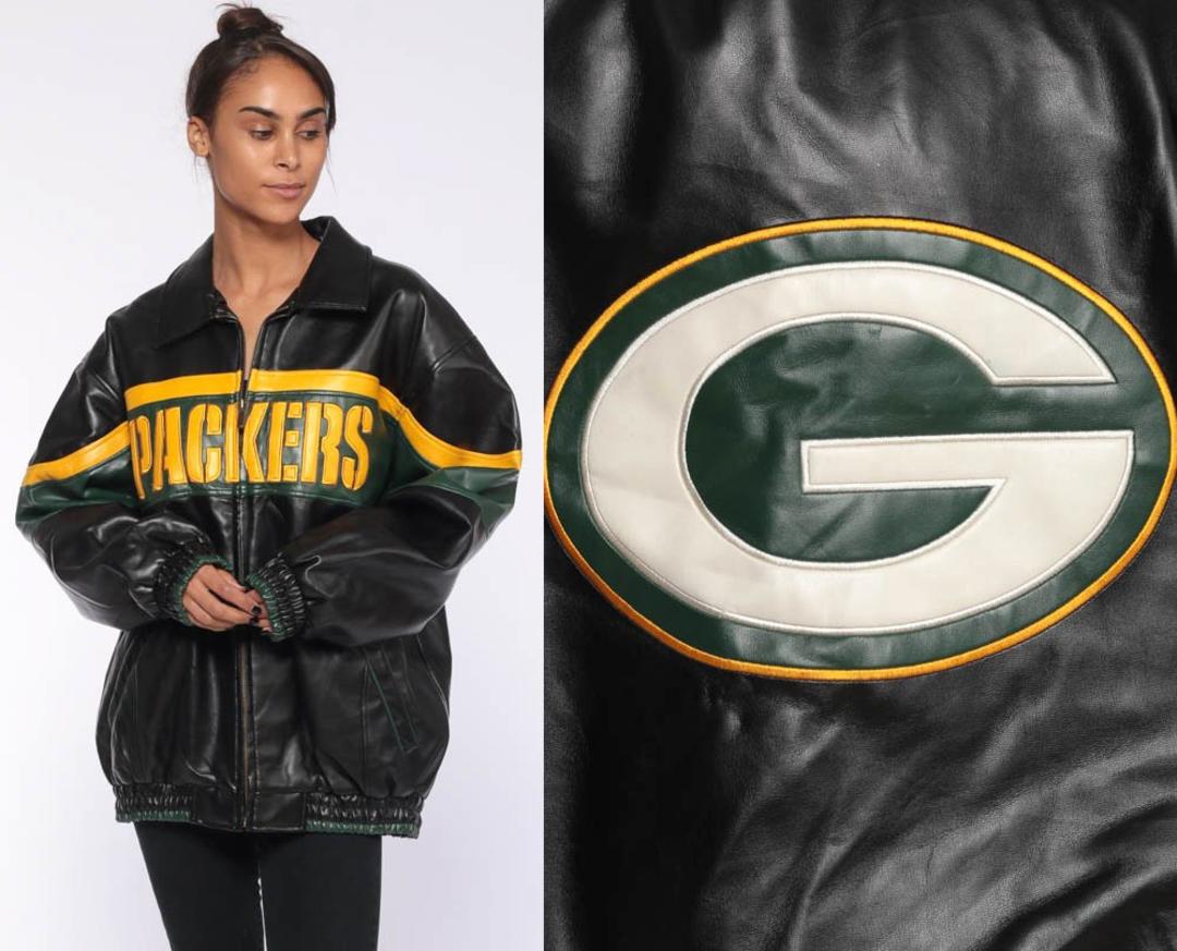 Vintage Starter NFL Green Bay Packers Embroidered Winter Jacket Sz 2XL – F  As In Frank Vintage