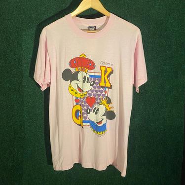 Vintage King Mickey &amp; Queen Minnie T-Shirt