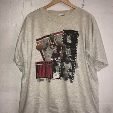 Vintage 90s Salem Sportswear Michael Jordan Chicago Bulls XL T