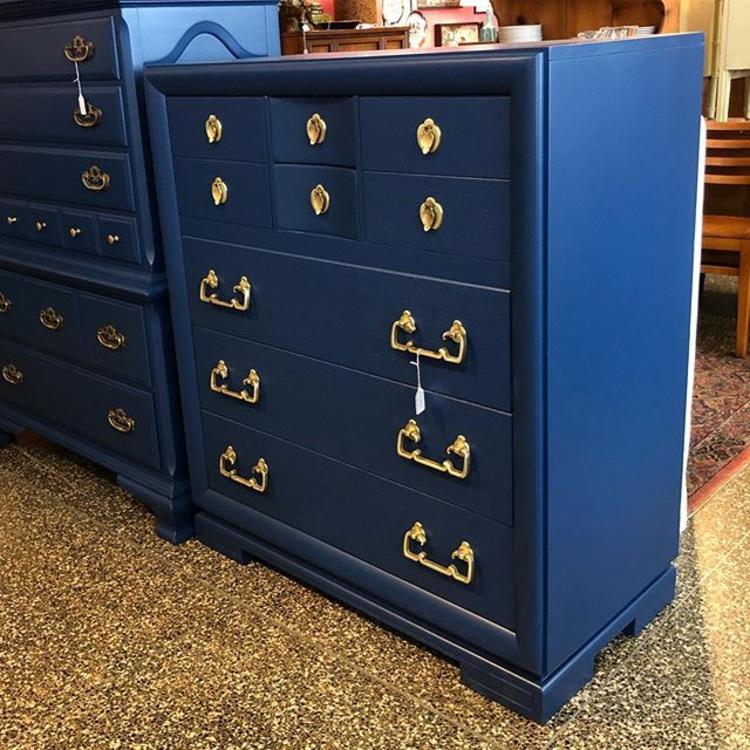                   Navy Chest of Drawers