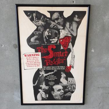 Original &quot;Smut Peddler&quot; 1960's Movie Poster