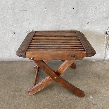 Teak Wood Side Table by Rausch