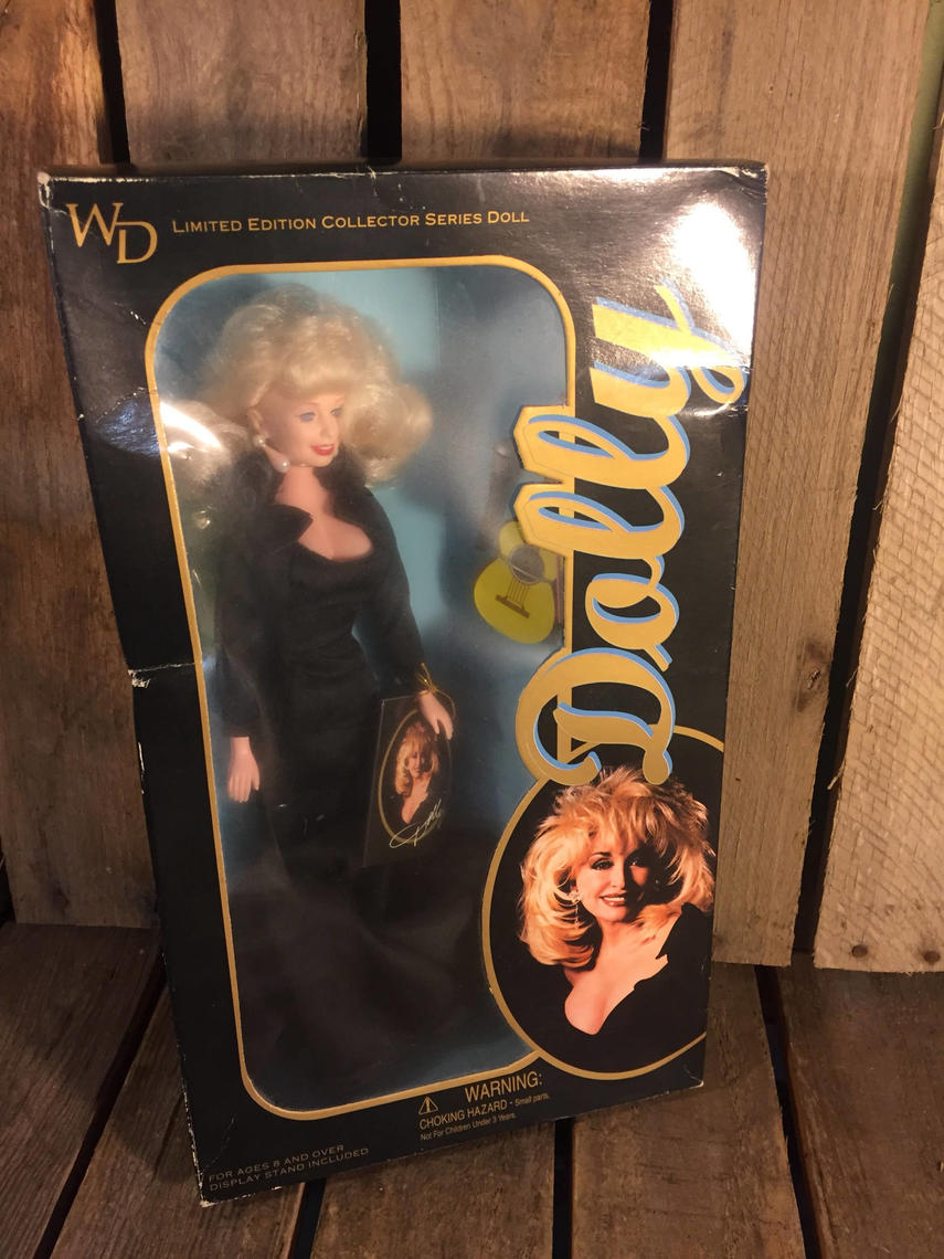 Vintage Limited Edition Dolly Parton Barbie Doll Up The Antique Co Boston 