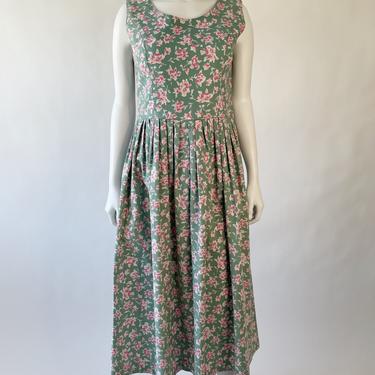 1980's Floral Laura Ashley Maxi Dress | Prototype Vintage | Austin, TX