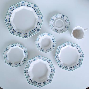 Vintage Independence Ironstone by Castleton China Shenandoah Pattern Dinnerware and Serving Pieces 