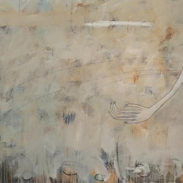 custom original painting - post modern contemporary art by Sevag Mahserejian 'Aleatoric' 