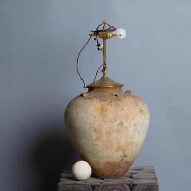 Extra Large Shipwreck Jar as Lamp