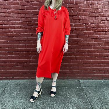 red edith dress