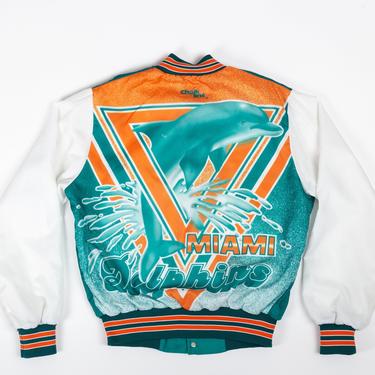 90's Miami Dolphins Logo Athletic Pro Line NFL Heavyweight Jacket