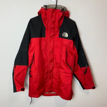 Vintage The North Face Hyvent Waterproof Jacket | Size L - Brick Vintage