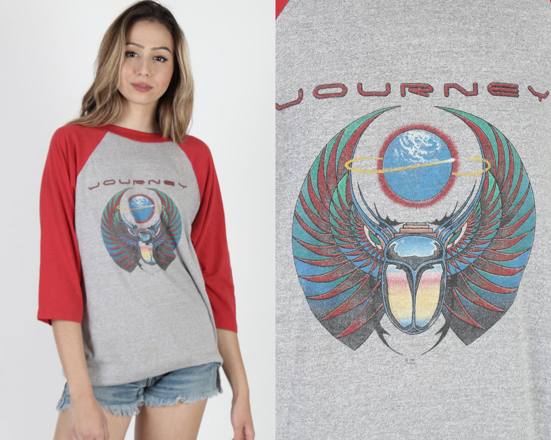 Vintage Journey 1981 American rock band T-Shirt, hoodie, sweater, long  sleeve and tank top