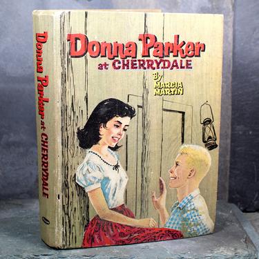 Donna Parker at Cherrydale by Marcia Martin, 1957 Mid-Century Children's Mystery Novel Series | Free Shipping 