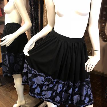 Beautiful 1970s Geoffrey Beene Skirt by OliveandOlafs
