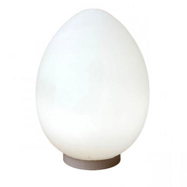 Lightolier Glass Egg Lamp