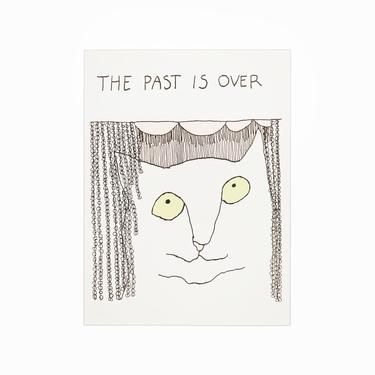 1990 Kay Burford Postcard &amp;quot;The Past is Over&amp;quot; 