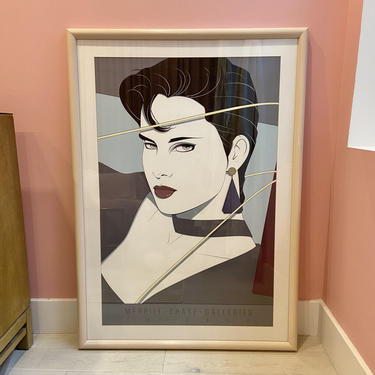 Commemorative Patrick Nagel Print for Merrill Chase Galleries - Chicago ...