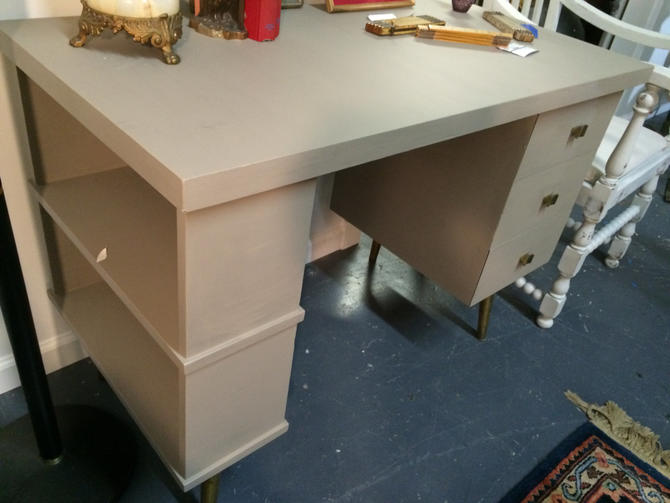 Painted Mid Century Modern Desk By Themarkethouse From The Market